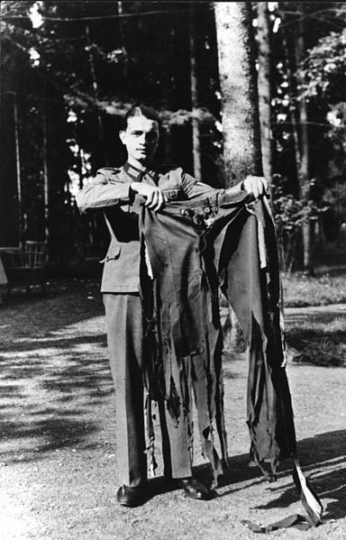 Spodnie Hitlera po zamachu