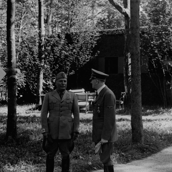 Wizyta Benito Mussoliniego w kwaterze głównej u Adolfa Hitlera 1941
