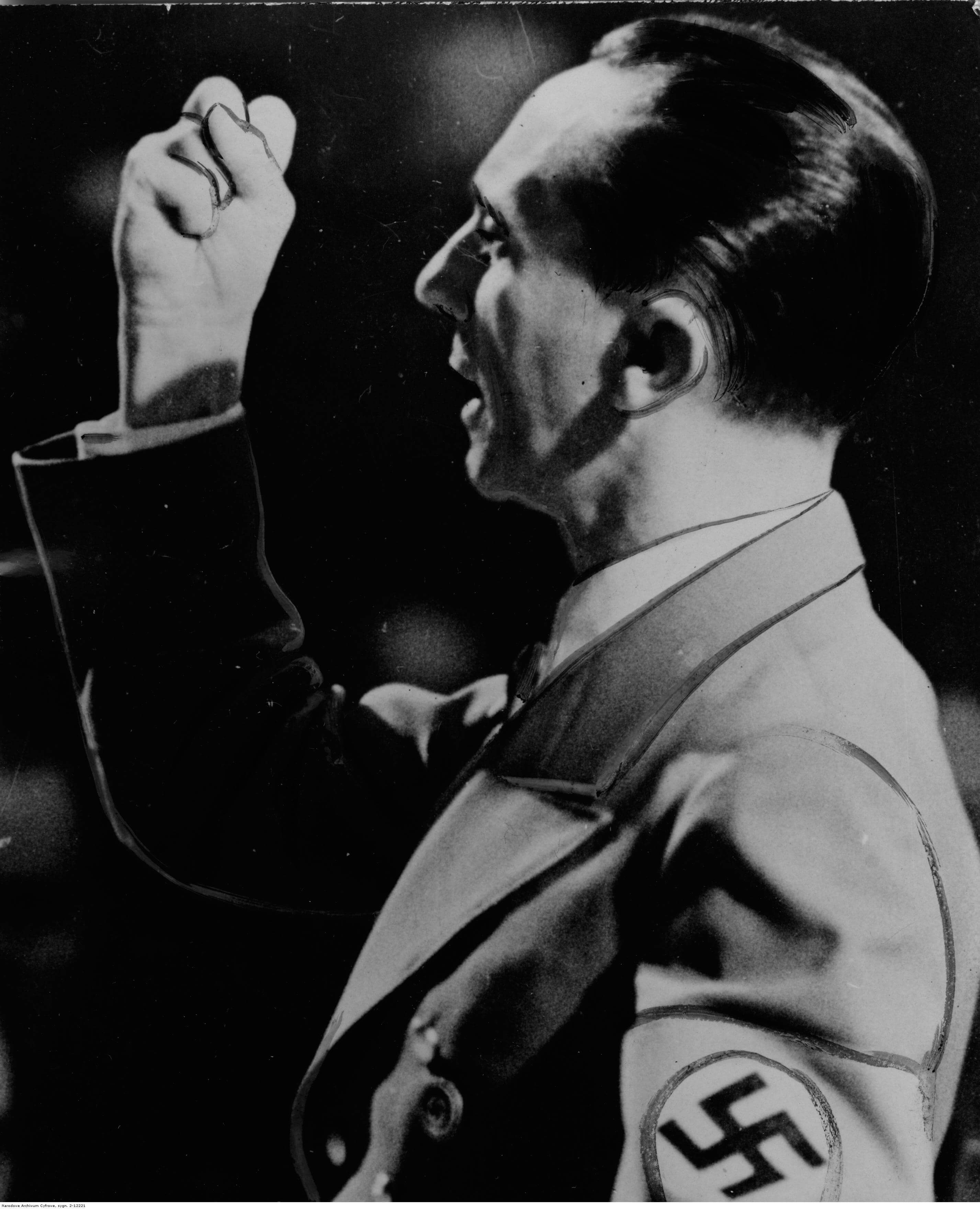 Joseph Goebbels wygłasza przemówienie do mieszkańców Berlina 1943