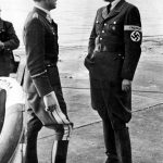 Marszałek Rzeszy Albert Speer z generałem Adolfem Gallandem 1943