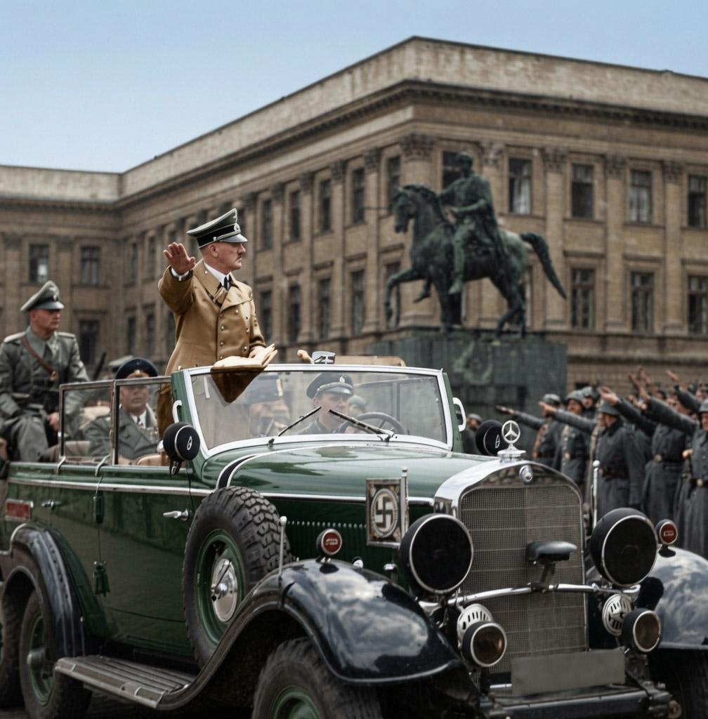 Adolf Hitler w Polsce - po kampanii wrześniowej 1939 roku - Warszawa