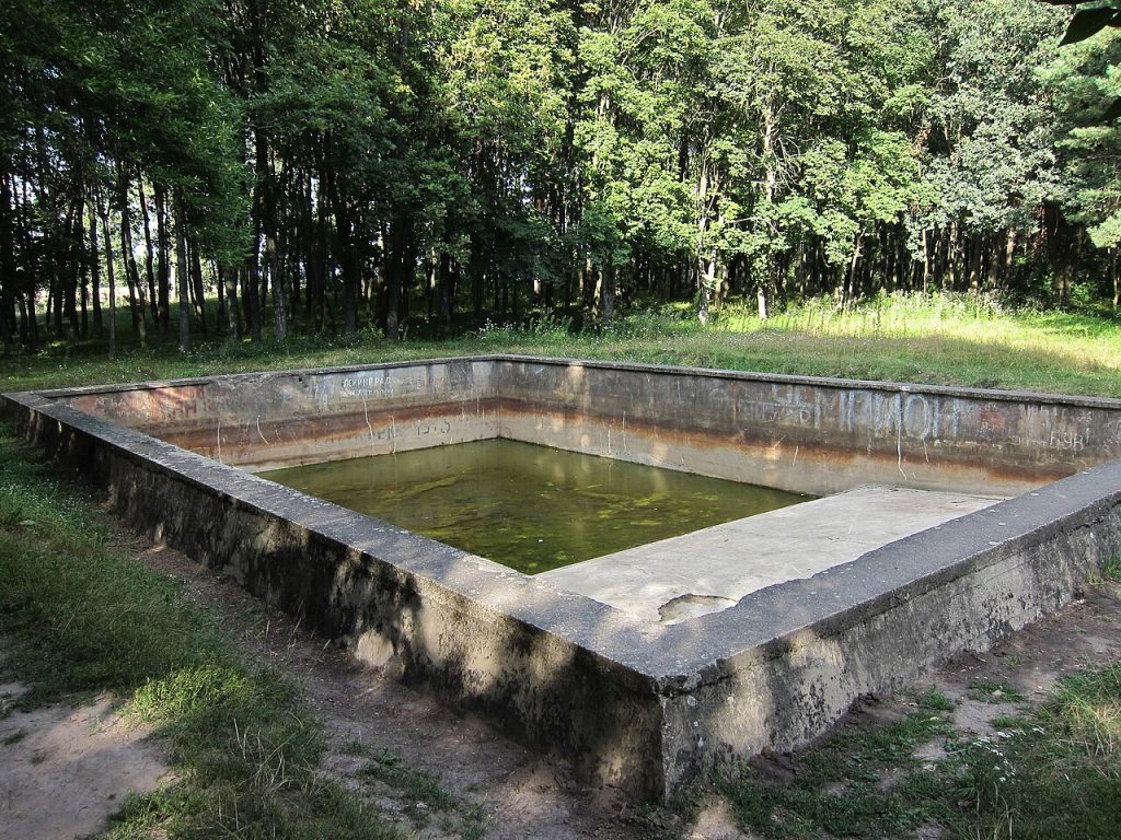 Basen w kwaterze Werwolf - Ukraina