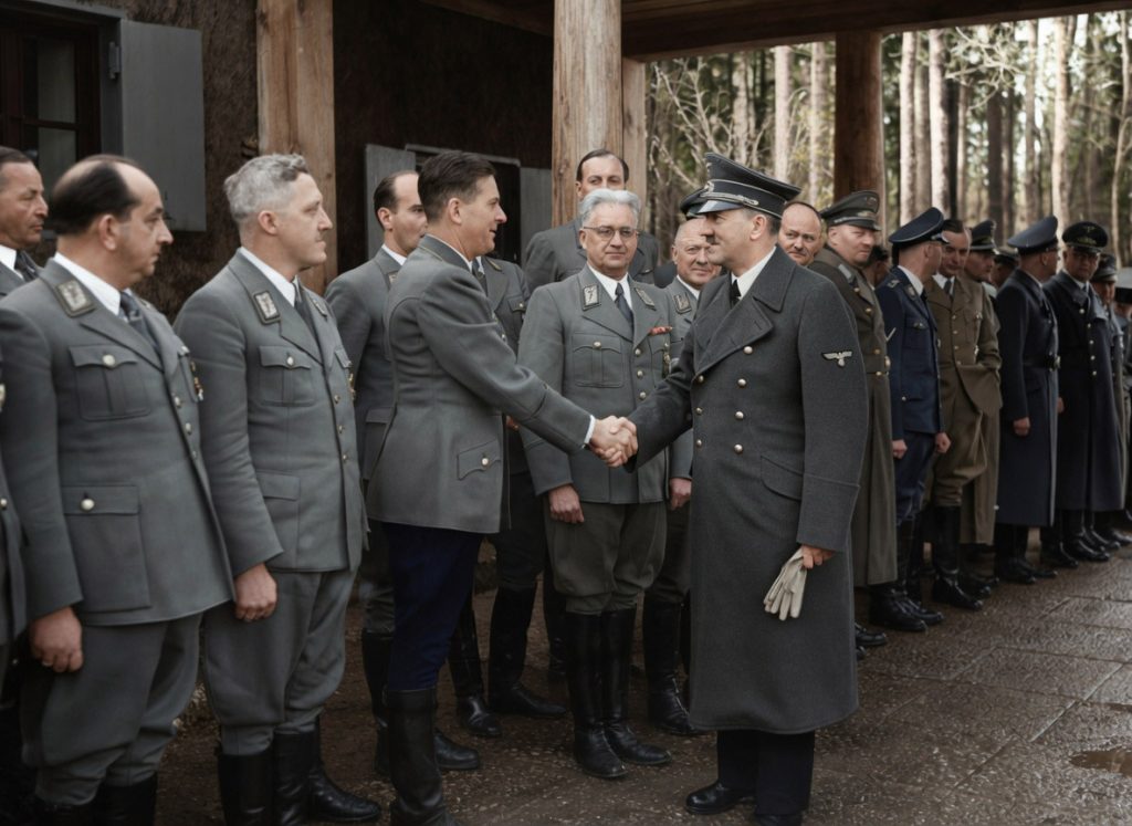 Gierłoż: Gauleiterzy w kwaterze głównej Adolfa Hitlera 1943