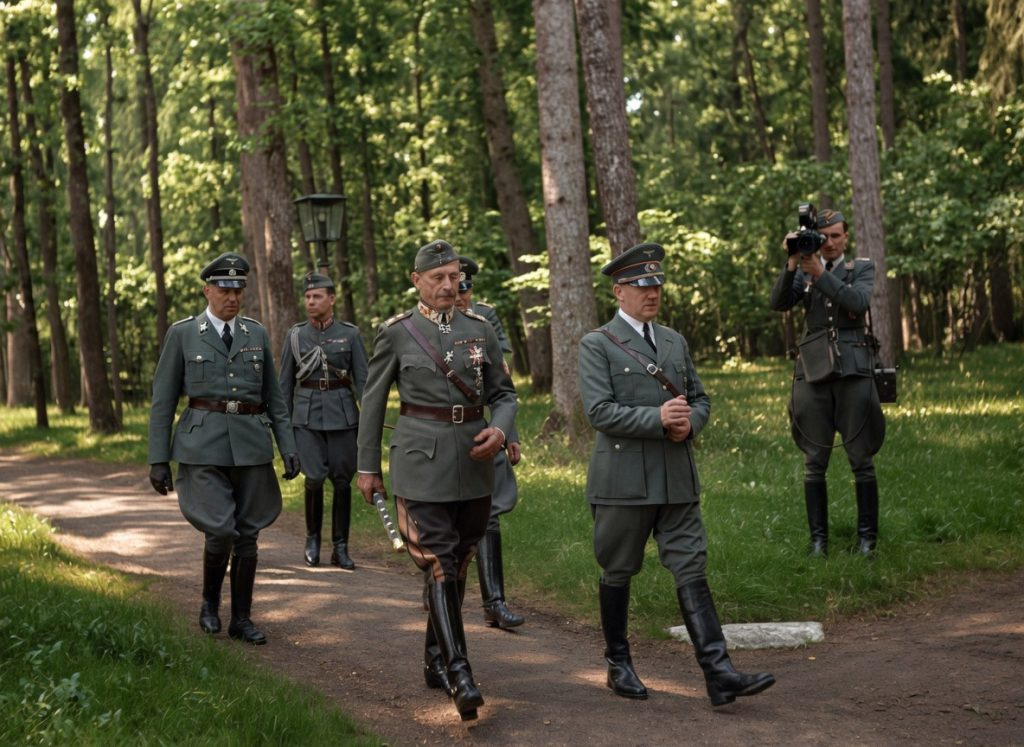 Hitler w Wilczym Szańcu - czerwiec 1942