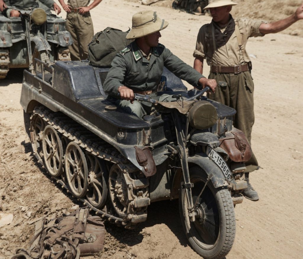 Sd.Kfz. 2 NSU Kettenkrad - Afrika Korps