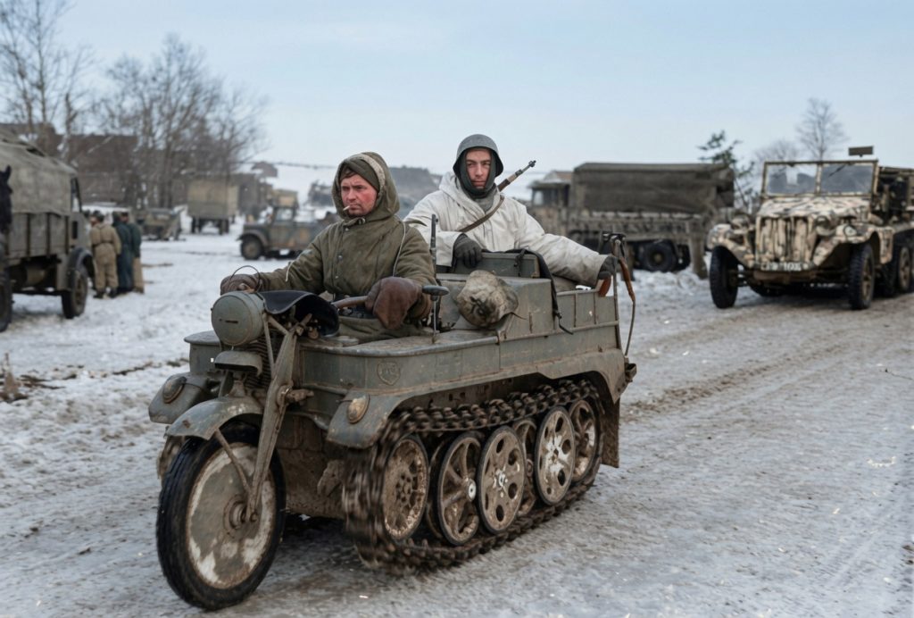 Sd.Kfz. 2 Kettenkrad na froncie wschodnim