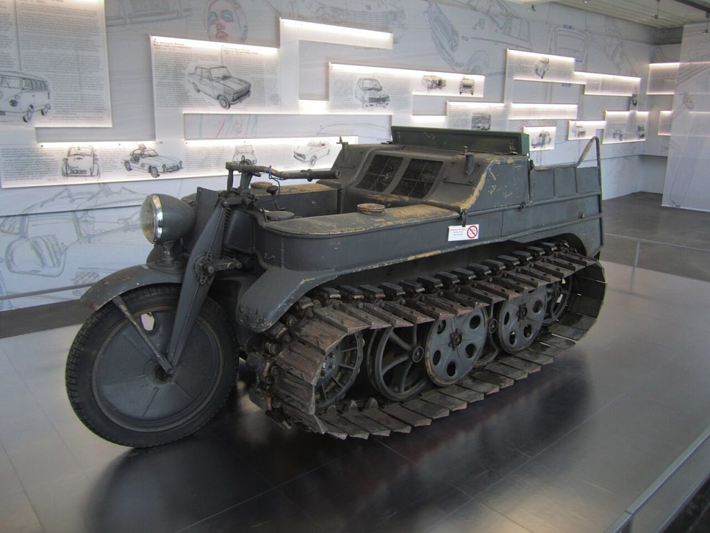 Sd.Kfz. 2 Kettenkrad w muzeum w Karnten