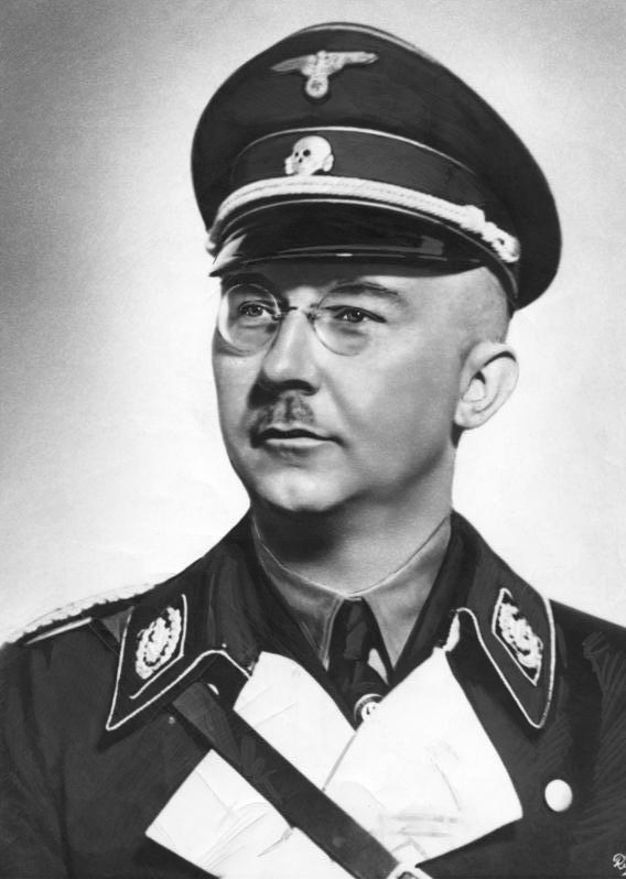 Portret Heinricha Himmlera, Reichsführera-SS, w mundurze SS, 1938