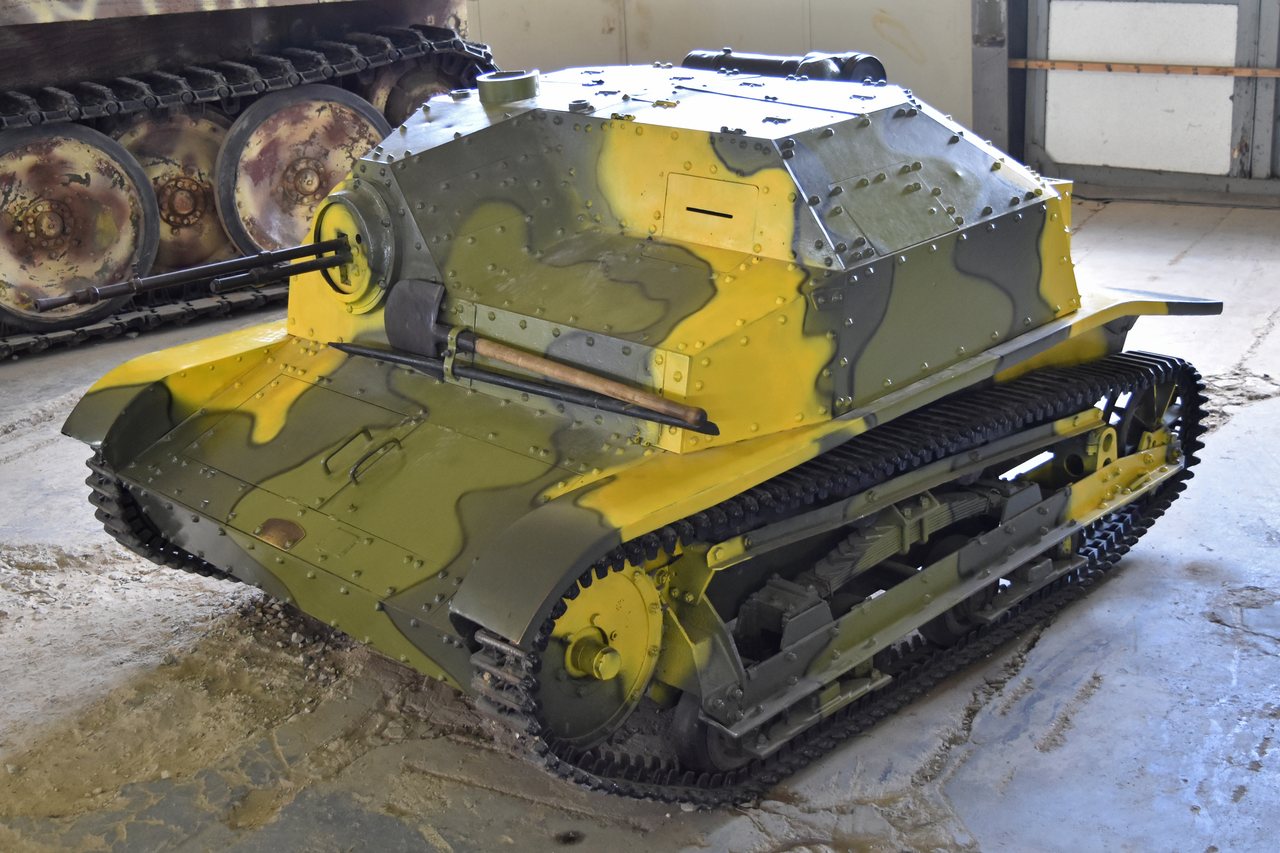 Polska tankietka TKS w barwach kampanii wrześniowej
